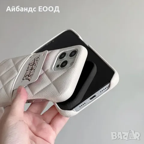 Кожен калъф - чанта за iPhone 12/13/14/15 PLUS, PRO и PRO MAX, снимка 7 - Калъфи, кейсове - 49413773