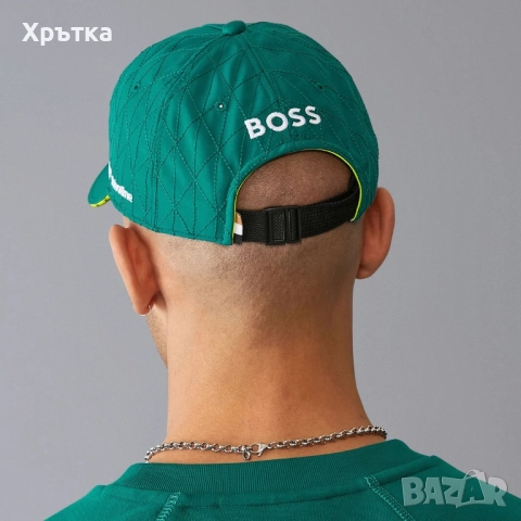 Aston Martin x Hugo Boss F1 Team Cap - Оригинална шапка с козирка, снимка 9 - Шапки - 52836596