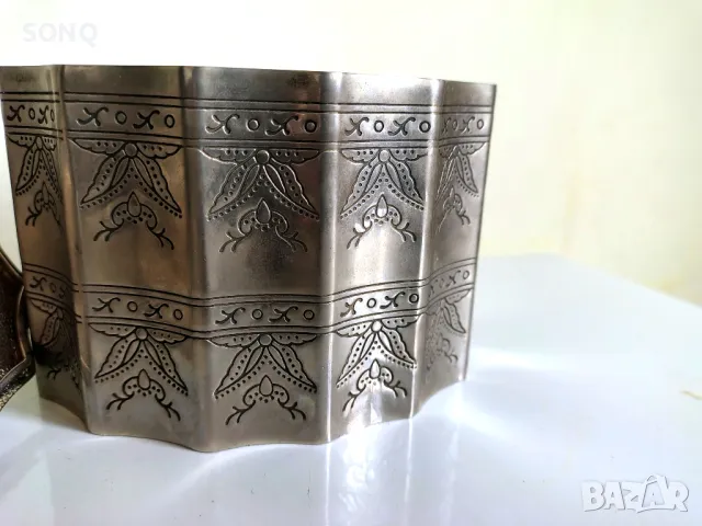 Прекрасна Стара Посребрена Кутия За Бижута-Godinger , снимка 5 - Антикварни и старинни предмети - 49640992