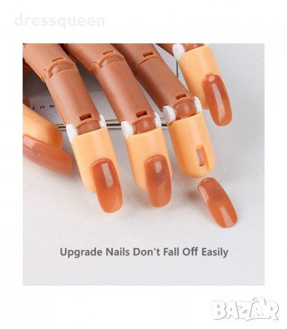 3089 Изкуствена ръка за маникюр със 100 бр. нокти, снимка 11 - Педикюр и маникюр - 34248511