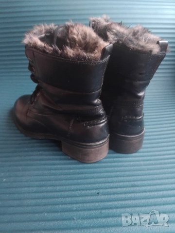Дамски боти / ботуши с топла подплата, 38 номер , снимка 4 - Дамски ботуши - 52356088