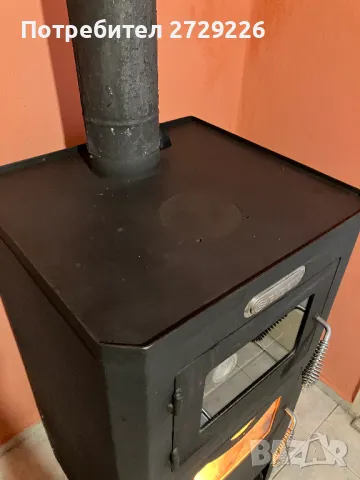 Печка на дърва с фурна Елдом, снимка 4 - Отоплителни печки - 48005096