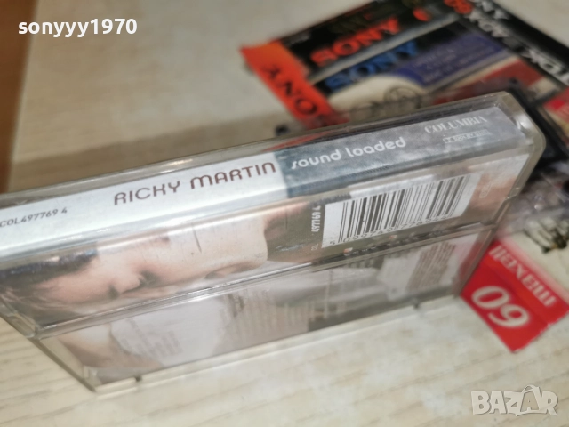 RICKY MARTIN-ORIGINAL TAPE 0912251927, снимка 12 - Аудио касети - 52712303