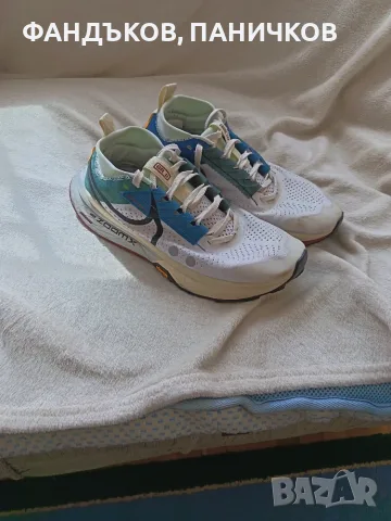 Продавам Nike ZoomX Zegama Trail 2 - trail моделът с ZoomX пяна и Vibram MegaGrip подметка., снимка 7 - Спортни обувки - 56172510