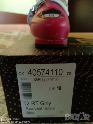 Детски ски обувки Salomon 28-29, снимка 8 - Зимни спортове - 41939081