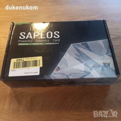 Видеокарта SAPLOS Radeon RX 550 4GB GDDR5 128-bit, снимка 9 - Видеокарти - 53093011