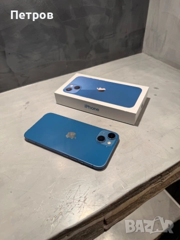 КАТО НОВ Iphone 13 Blue, 86% батерия