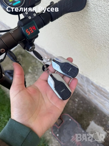  021011 тротинетка нова цена 440лв ли 224,97евро на 490км пробег , с 2 ключа и имобилайзер купена ав, снимка 9 - Други спортове - 51972409