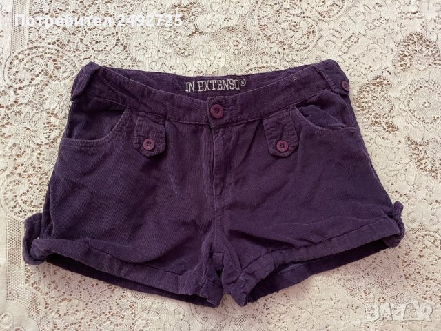 Къси панталони, гащи къси,  лилаво, снимка 1