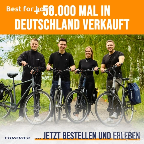 Велосипедна чанта Forrider, водоустойчива чанта за багаж с презрамка за рамо, снимка 7 - Спортна екипировка - 53659010