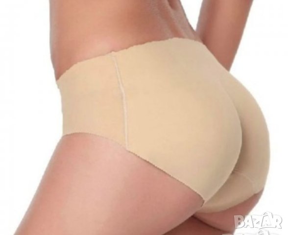 Eva seckret L, XL-Нови телесни бикини тип бразилско дупе с дунапренени вложки 