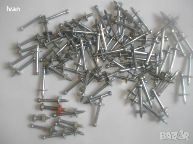 40мм Пирони Гвоздей за HILTI за бърз директен монтаж за модели DX 600, DX 400, DX 100, DX 300, DX200, снимка 13 - Други инструменти - 53404993