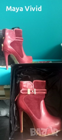 Дизайнерски боти с висок ток, снимка 6 - Дамски боти - 52948372