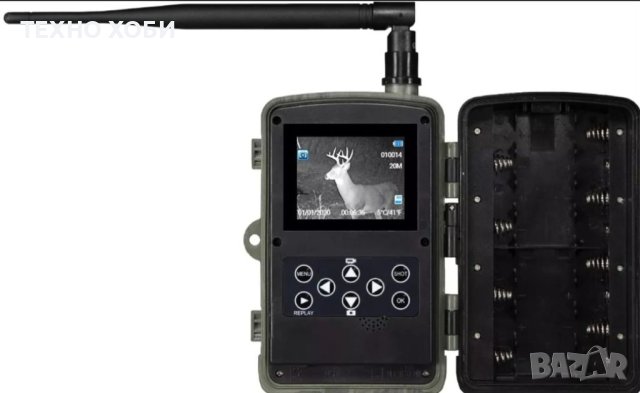 Ловна камера Suntek HC-810M/G Фото капан FULL HD,MMS EMAIL дисплей, нощно виждане, водоустойчива, снимка 4 - Камери - 40579489