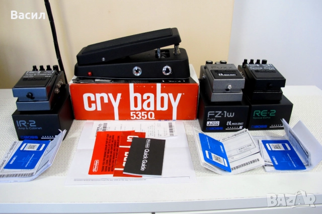 ПРОМО Boss Waza Craft, Cry Baby 535Q – Ефекти за китара и бас в гаранция, снимка 2 - Китари - 51463914