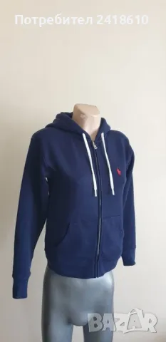 POLO Ralph Lauren Full Zip Cruise Navy Womens Size XXS НОВО! ОРИГИНАЛ! Дамски Суичер!, снимка 10 - Суичъри - 47389367