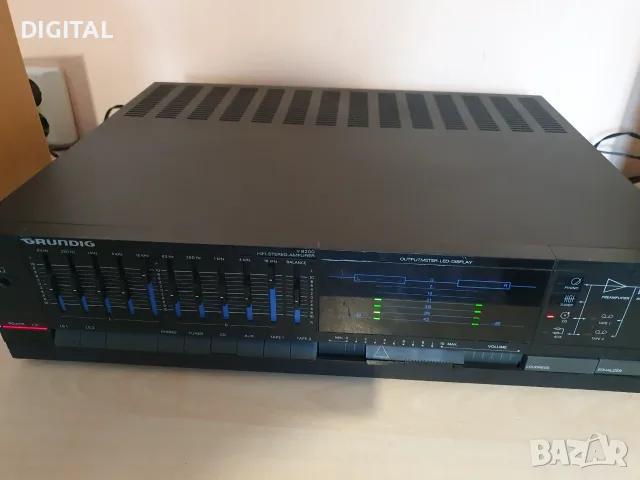 Усилвател GRUNDIG V8200, снимка 2 - Ресийвъри, усилватели, смесителни пултове - 56023464