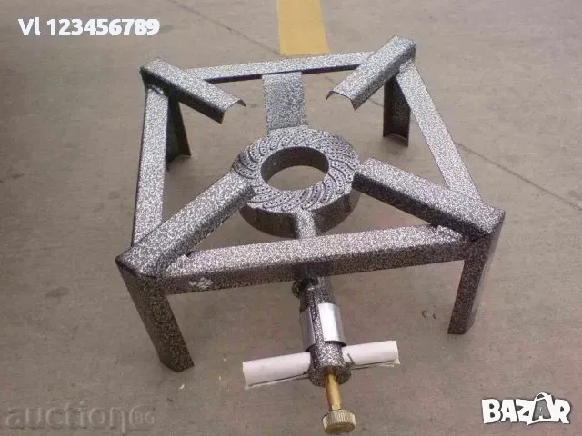 Български газов котлон, пиростия, саджак с горелка 9 КВт, снимка 4 - Котлони - 52189960