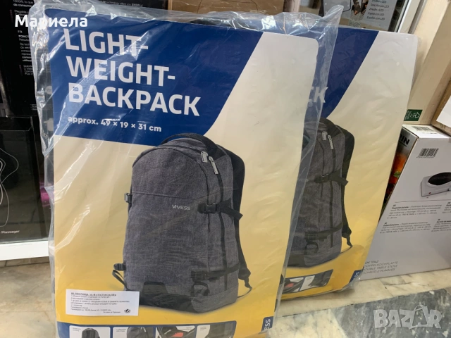Лека раница 530гр. / Унисекс, снимка 3 - Раници - 53590755