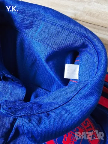 Оригинална мъжка тениска с яка Adidas Climalite x F.C. Manchester United / Season 15-16, снимка 4 - Тениски - 49667088