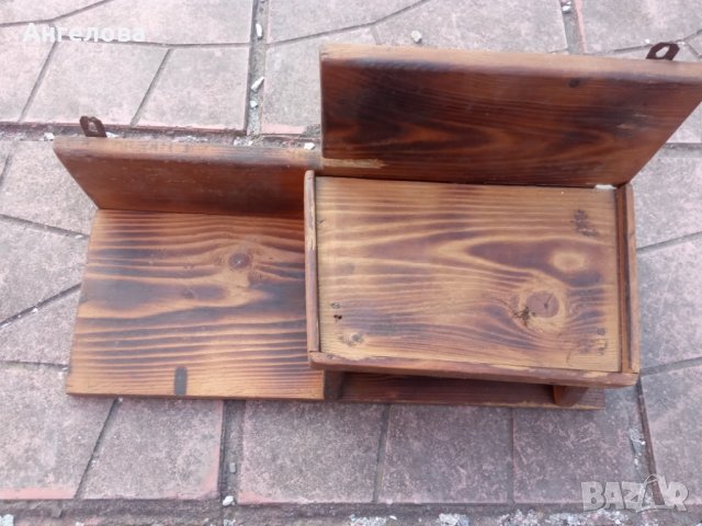 Дървена поставка, снимка 2 - Декорация за дома - 39785908