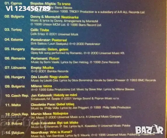 СД - SOUNDS LIKE...A NEW EUROPE (2 CD ), снимка 3 - CD дискове - 49861766