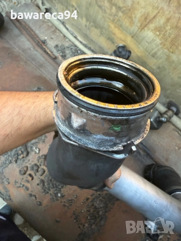 Маркуч (тръба) интеркулър за BMW 320d E90, снимка 4 - Части - 51724456