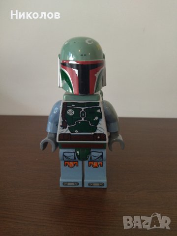 Продавам голяма фигурка Lego Star Wars Boba Fett LED LITE, снимка 1 - Фигурки - 39904112