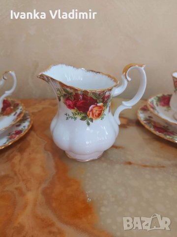 Сервиз Royal Albert Old County Rose , снимка 7 - Чаши - 38644429