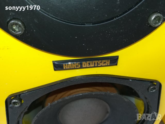 HANS DEUTSCH-SPEAKER SYSTEM-ВНОС GERMANY 1602221929, снимка 9 - Тонколони - 35814035