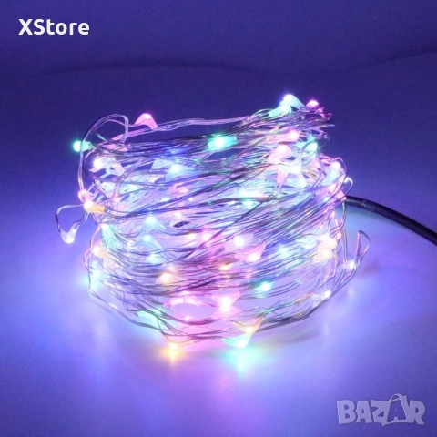 Коледни лампички на батерии в различни цветове, снимка 18 - Декорация за дома - 52440352