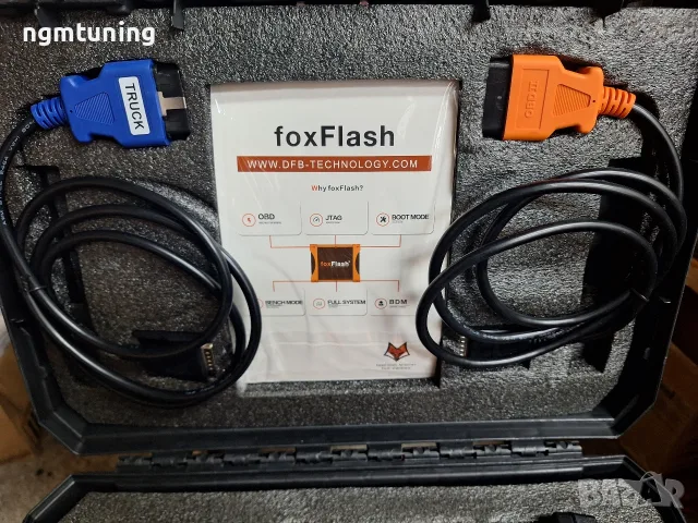 FoxFlash Fox Flash професионален инструмент за програмиране на ECU и TCU, снимка 4 - Тунинг - 55843795