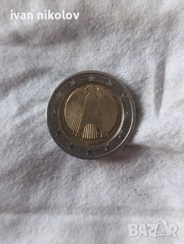 2 Евро Германия 2011г. D