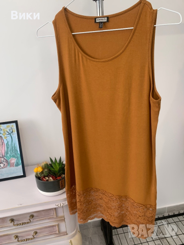 Красив дамски топ в размер L, снимка 6 - Потници - 44829419