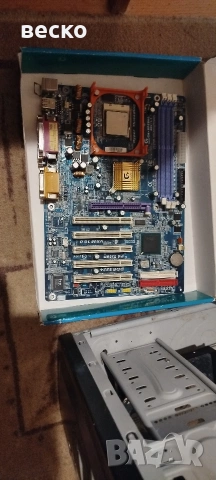 2 бр. настолни компютри + дънна платка комплект 35 евро, снимка 5 - За дома - 53836723