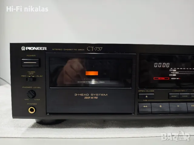 стерео касетъчен дек PIONEER CT-737, снимка 2 - Декове - 49748630