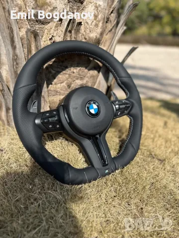 Оригинален BMW M Sport волан, снимка 4 - Части - 55994265