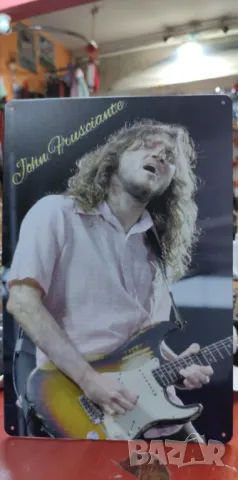 John Frusciante-метална табела(плакет), снимка 2 - Китари - 49638765