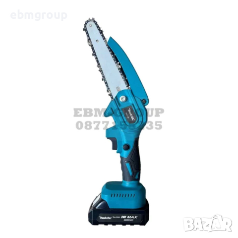 Акумулаторна кастрачка MAKITA 24V Макита резачка 15см. шина 2 БАТЕРИИ, снимка 4 - Други инструменти - 44594301