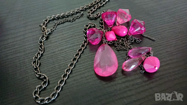 Ръчна изработка колиета / красиви, фешън и много яки /, снимка 8 - Колиета, медальони, синджири - 53385942