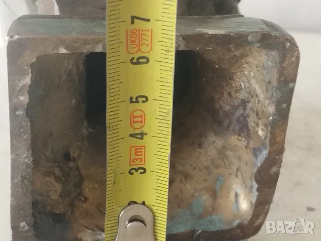 Стар бронзов бюст,авторски, снимка 10 - Други ценни предмети - 47588055