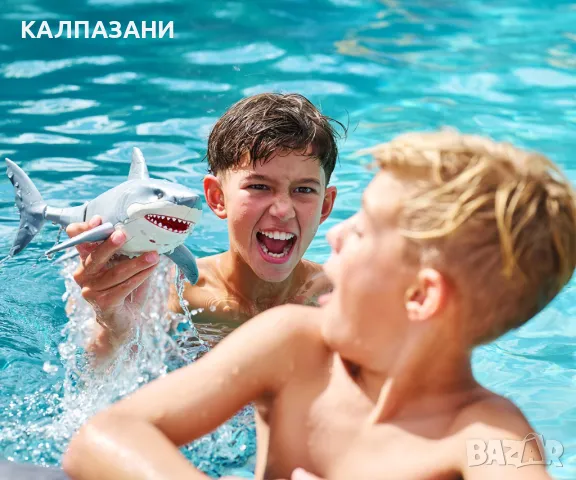 Zuru Robo Alive - Shark Attack Series 1: Робо бяла акула 71126, снимка 7 - Фигурки - 47965666