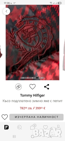 Дамско зимно яке Tommy Hilfiger Icons, снимка 2 - Якета - 52345364