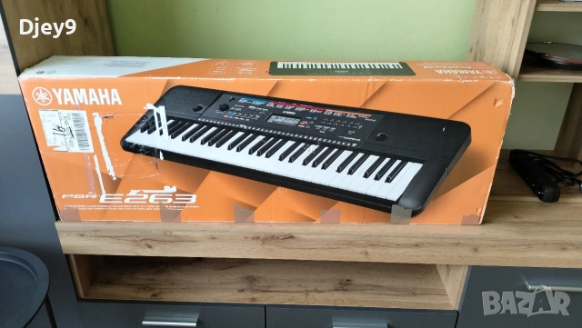 синтезатор Yamaha psre263 нов с нотник, снимка 16 - Синтезатори - 53235617