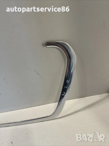 Задна дясна лайсна/облицовка на стъкло хром за Volvo V70 2.0 TDI (2012)