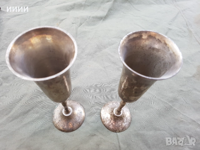 Посребрена чаша 2 бр