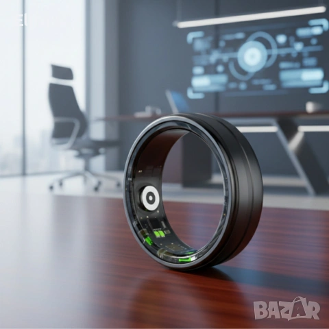 Smart пръстен–интелигентен тракер за здраве и активност в стилна форма, снимка 2 - Пръстени - 53557135