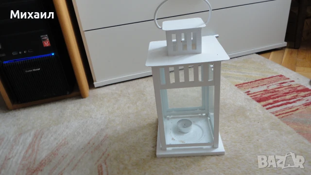 Метален фенер с врата