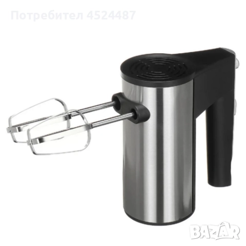 Кухненски миксер SERANOVA Home – Метални бъркалки, лек и мощен, снимка 4 - Миксери - 52668242