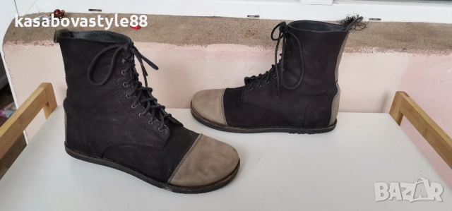 Дамски ботуши Естествена кожа 40.5н. , снимка 4 - Дамски ботуши - 52078380
